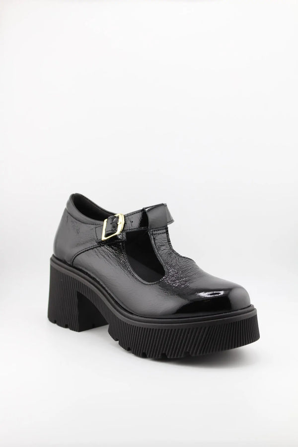 Ragazza Platform T-Bar Patent Loafer